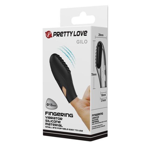PRETTY LOVE - GILO 18mm Fingering Vibrator Boss of toys