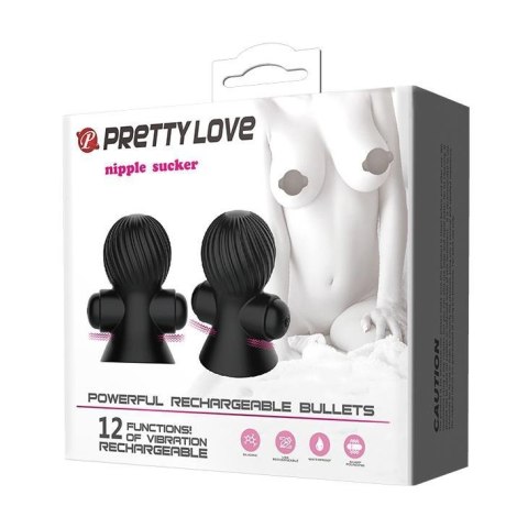 PRETTY LOVE - Nipple Sucker 12 function Boss of toys