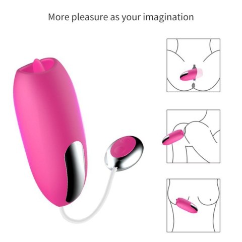Stymulator-Silicone Clit Massager USB 7 function / Heating Boss of toys