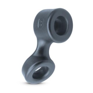 Boners Cock Ring And Ball Stretcher - Grey Boss of toys