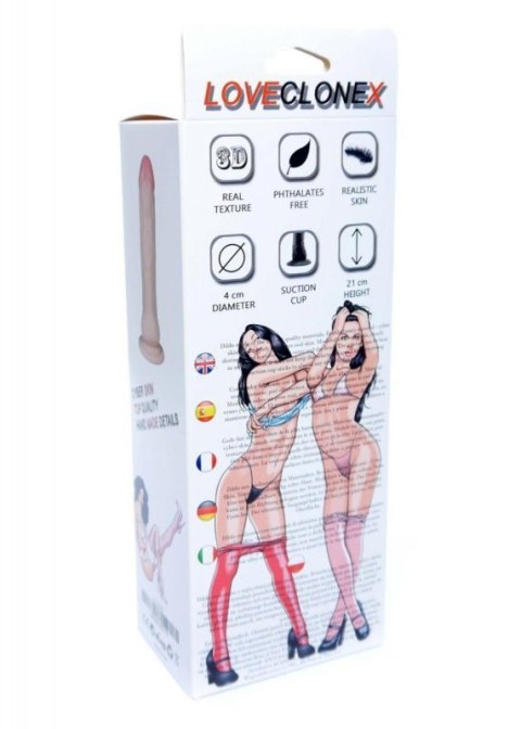 Dildo-BACHUS-LOVECLONEX 7"" Boss of toys Dildo-BACHUS-LOVECLONEX 7"" Boss of toys