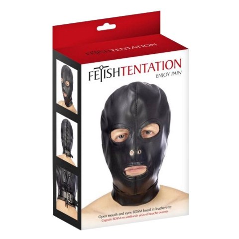 Maska na całą głowę z otworem na oczy i usta Fetish Tentation Maska na całą głowę z otworem na oczy i usta Fetish Tentation