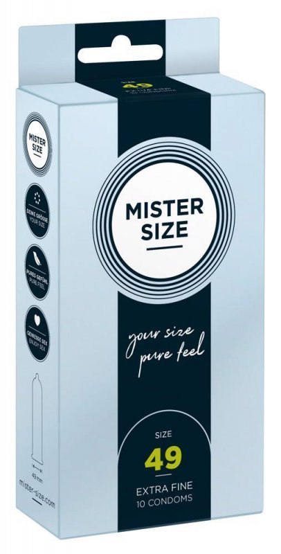 Mister Size 49mm pack of 10 Boss of toys Mister Size 49mm pack of 10 Boss of toys