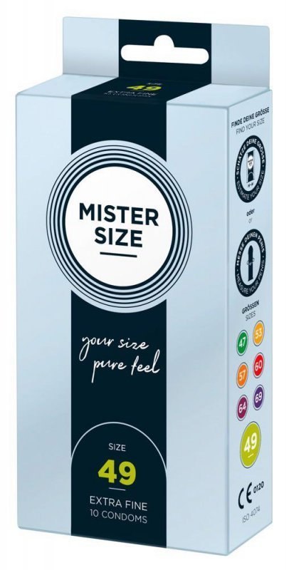 Mister Size 49mm pack of 10 Boss of toys Mister Size 49mm pack of 10 Boss of toys