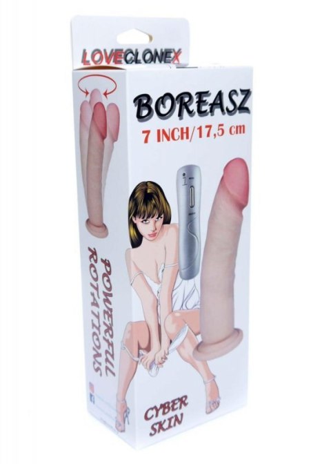 Wibrator-BOREASZ-LOVECLONEX 7""-Rotation Boss of toys