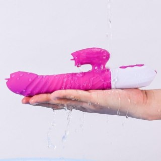 Wibrator-Silicone Vibrator USB 7 Function and Thrusting Function / Heating, purple Boss of toys