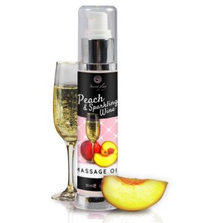 PEACH & SPARKLING WINE MASSAGE OIL 50 ML Boss of toys