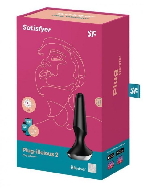 Plug - Vibrator ilicious 2 Black Boss of toys Plug - Vibrator ilicious 2 Black Boss of toys