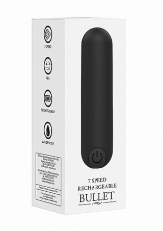 10 Speed Rechargeable Bullet - Black Boss of toys