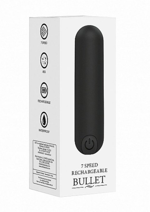 10 Speed Rechargeable Bullet - Black Boss of toys