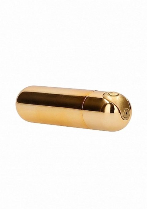 10 Speed Rechargeable Bullet - Gold Boss of toys