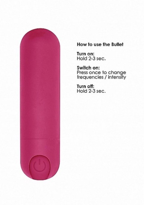 10 Speed Rechargeable Bullet - Pink Boss of toys