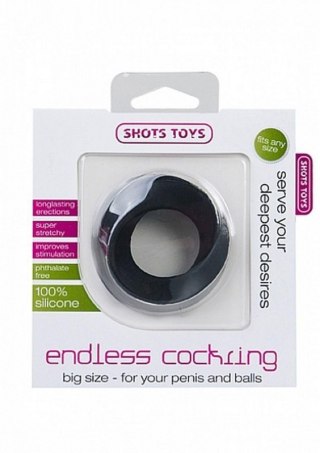 Endless Cockring - Big - Black Boss of toys