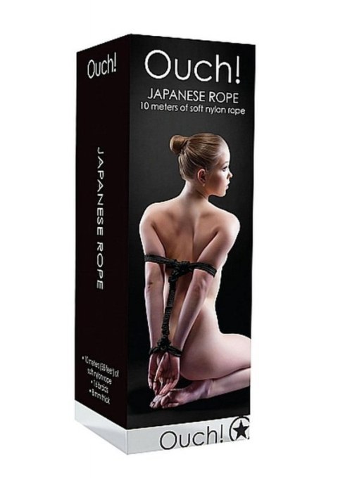 Japanese Rope - 10m - Black Boss of toys Japanese Rope - 10m - Black Boss of toys
