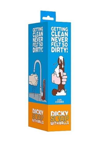 Mydło- Dicky Soap With Balls - Cum Covered - Brown Boss of toys