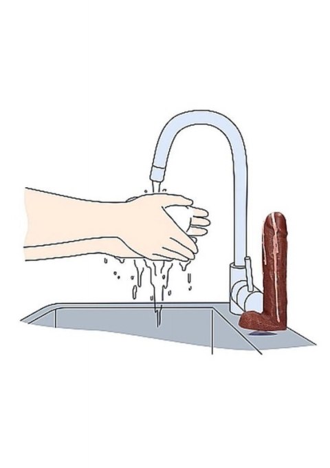 Mydło- Dicky Soap With Balls - Cum Covered - Brown Boss of toys
