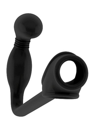 No.2 - Butt Plug with Cockring - Black Boss of toys