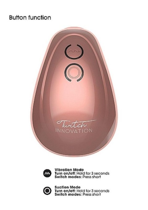 Twitch Hands - Free Suction & Vibration Toy - Rose Boss of toys