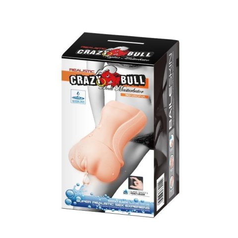 CRAZY BULL- 3D VAGINA, Water lubricant Boss of toys