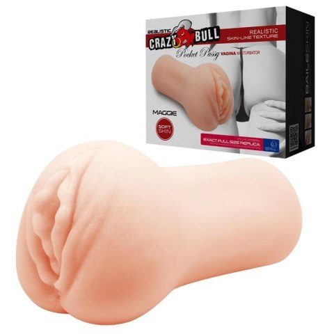 CRAZY BULL- MAGGIE, POCKET PUSSY MASTURBATOR Boss of toys