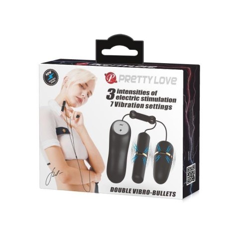 PRETTY LOVE - Double Vibro-Bullets Boss of toys