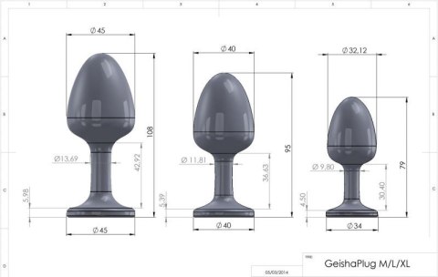 GEISHA PLUG DIAMOND M Boss of toys GEISHA PLUG DIAMOND M Boss of toys