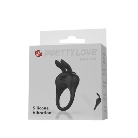 PRETTY LOVE - DAVION, Silicone Vibration Boss of toys