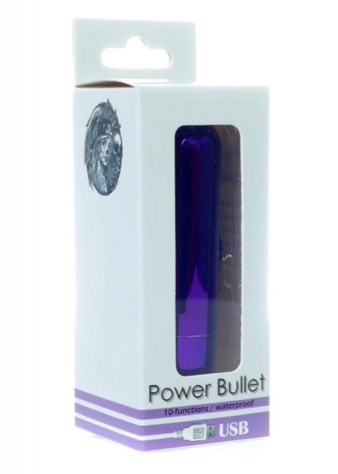Power Bullet USB 10 functions Glossy Purple Boss of toys
