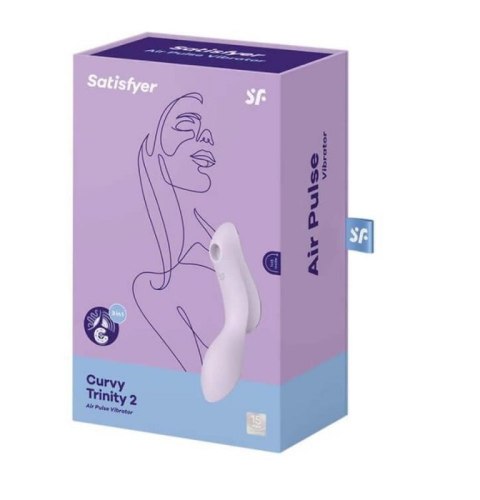 Wibrator-Curvy Trinity 2 (violet) Boss of toys Wibrator-Curvy Trinity 2 (violet) Boss of toys