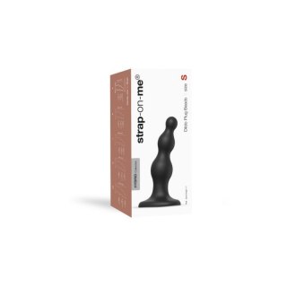 DILDO PLUG BEADS BLACK - S Boss of toys