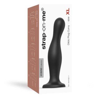 DILDO PLUG CURVY BLACK - XL Boss of toys