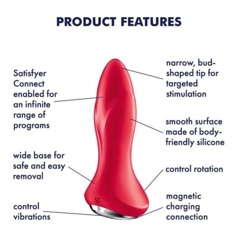 Plug-Rotator Plug 1 Connect App (Red) Boss of toys