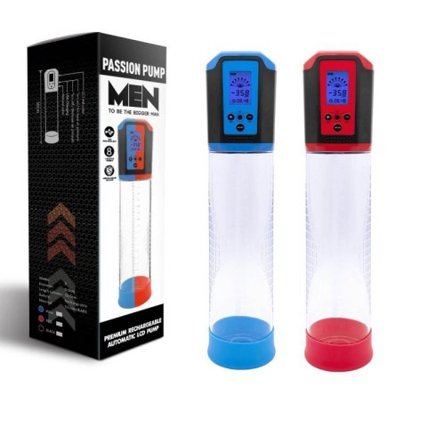 Pompka- PASSION PUMP, PREMIUM RECHARGEABLE AUTOMATIC LCD PUMP Boss of toys