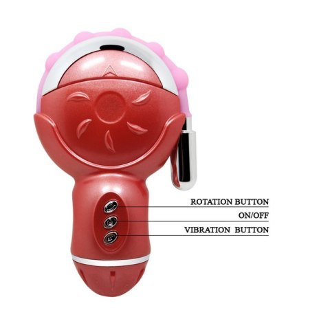 BAILE- ROLLING FUN, 12 vibration functions 6 rotation functions Bendable Boss of toys