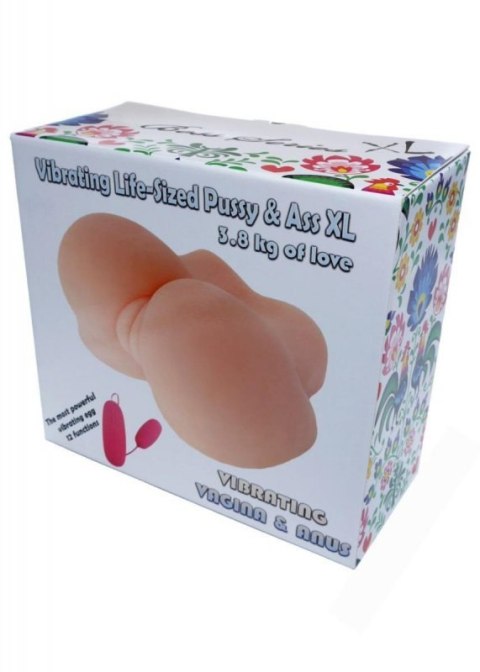 Masturbator-Vibrating Life-Sized Pussy & Ass XL - quality II Boss of toys