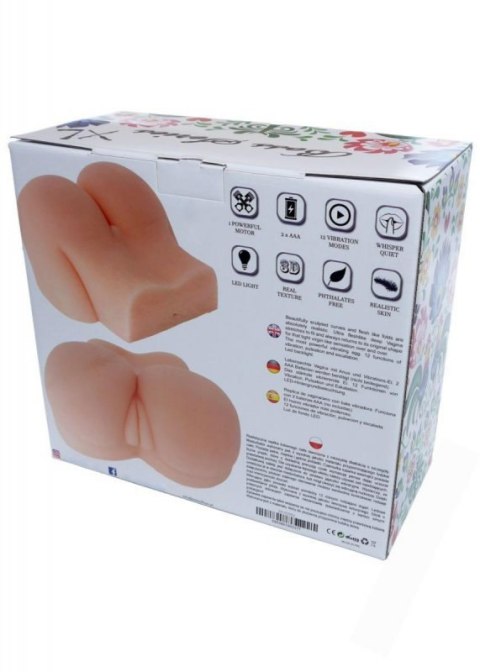 Masturbator-Vibrating Life-Sized Pussy & Ass XL - quality II Boss of toys