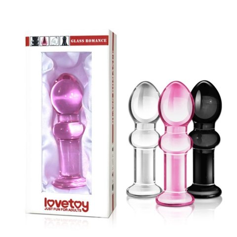 4.5"" Glass Romance Black Boss of toys 4.5"" Glass Romance Black Boss of toys