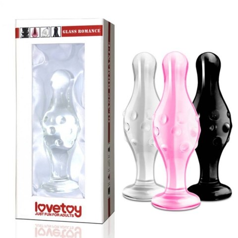 4.5"" Glass Romance Clear Boss of toys 4.5"" Glass Romance Clear Boss of toys