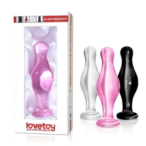 4.5"" Glass Romance Pink Boss of toys 4.5"" Glass Romance Pink Boss of toys