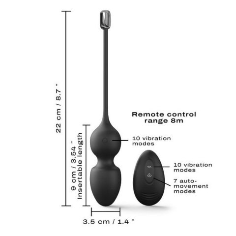 DORCEL LOVE BALLS BLACK Boss of toys DORCEL LOVE BALLS BLACK Boss of toys