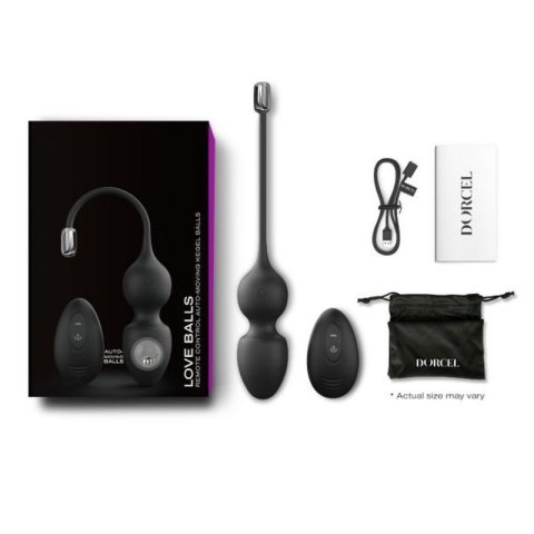 DORCEL LOVE BALLS BLACK Boss of toys DORCEL LOVE BALLS BLACK Boss of toys