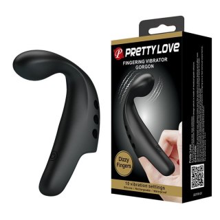 PRETTY LOVE - FINGERING VIBRATOR GORGON, 10 vibration functions Boss of toys