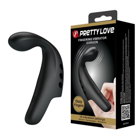 PRETTY LOVE - FINGERING VIBRATOR GORGON, 10 vibration functions Boss of toys