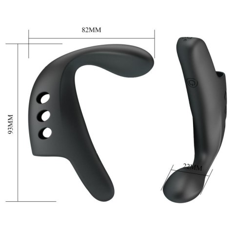 PRETTY LOVE - FINGERING VIBRATOR GORGON, 10 vibration functions Boss of toys