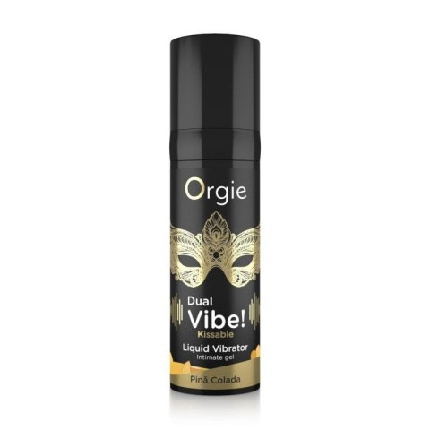 DUAL VIBE! PINA COLADA KISSABLE LIQUID VIBRATOR - 15 ML Boss of toys DUAL VIBE! PINA COLADA KISSABLE LIQUID VIBRATOR - 15 ML Boss of toys