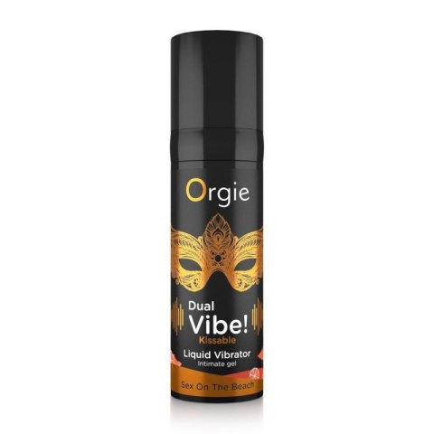 DUAL VIBE! SEX ON THE BEACH KISSABLE LIQUID VIBRATOR - 15 ML Boss of toys DUAL VIBE! SEX ON THE BEACH KISSABLE LIQUID VIBRATOR - 15 ML Boss of toys