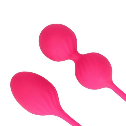 2 Piece Thumping Kegel Ball Set - Wild Strawberry Boss of toys
