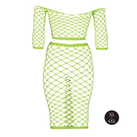 Long Sleeve Crop Top and Long Skirt XL/XXXXL Boss of toys