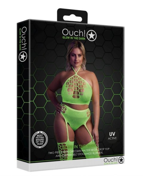 Two Piece with Crop Top and Stockings XL/XXXXL Boss of toys