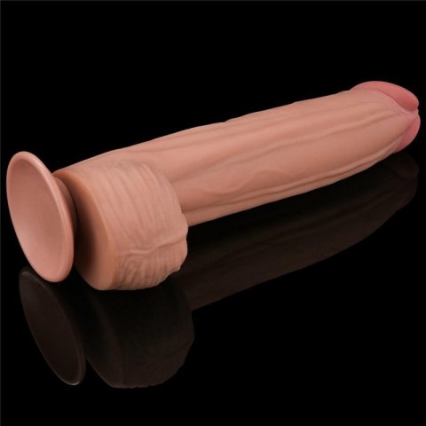 12&#039;&#039; King Sized Sliding Skin Dual Layer Dong Boss of toys